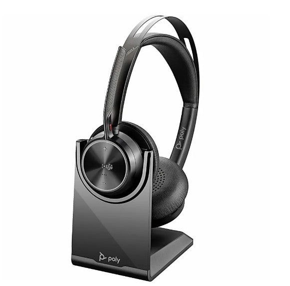 Poly Voyager Focus 2 Microsoft Teams Certified USB-C-C Headset +USB-C/A Adapter TAA (SPRS2898216)