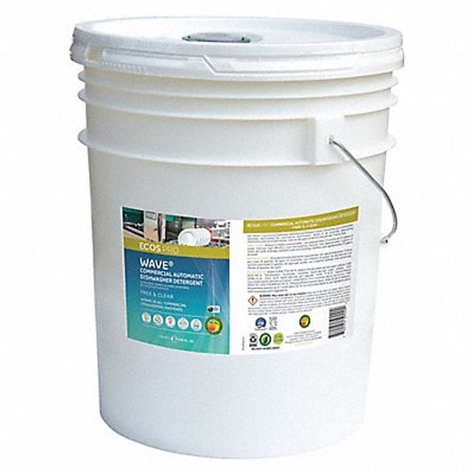 Ecos Pro High Temp, Dishwasher Detergent,Bucket,5 gal, (PL9440-05)