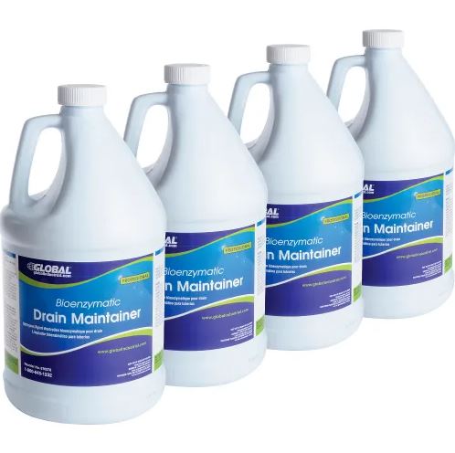 Bioenzymatic Drain Maintainer, 1 Gallon Bottle, 4/Case