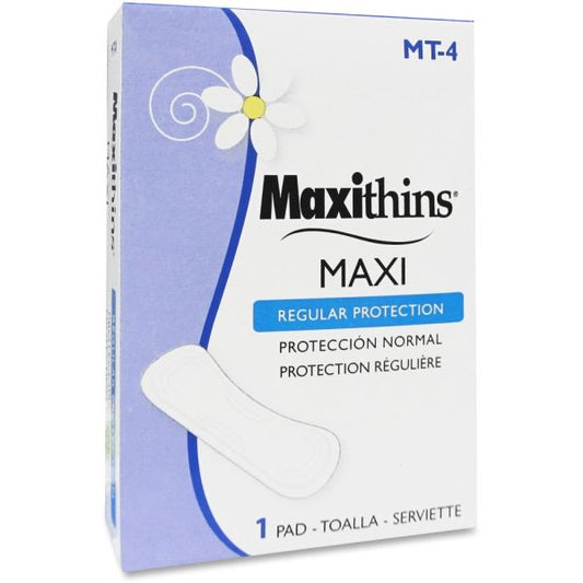 MaxiThins Maxi Pads For Vending Machines, 250/CS