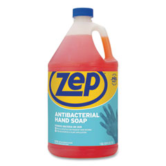 Zep® Antibacterial Hand Soap Refill, Fragrance-Free, 1 gal, 4/Carton ( ZPPR46124 )